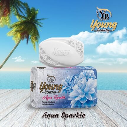 Young Beauty Aqua Sparkle Bath Soap - 125g